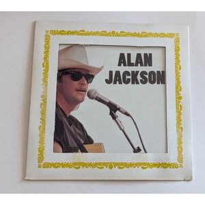 Vintage Alan Jackson Country Music Cardboard Carnival Prize